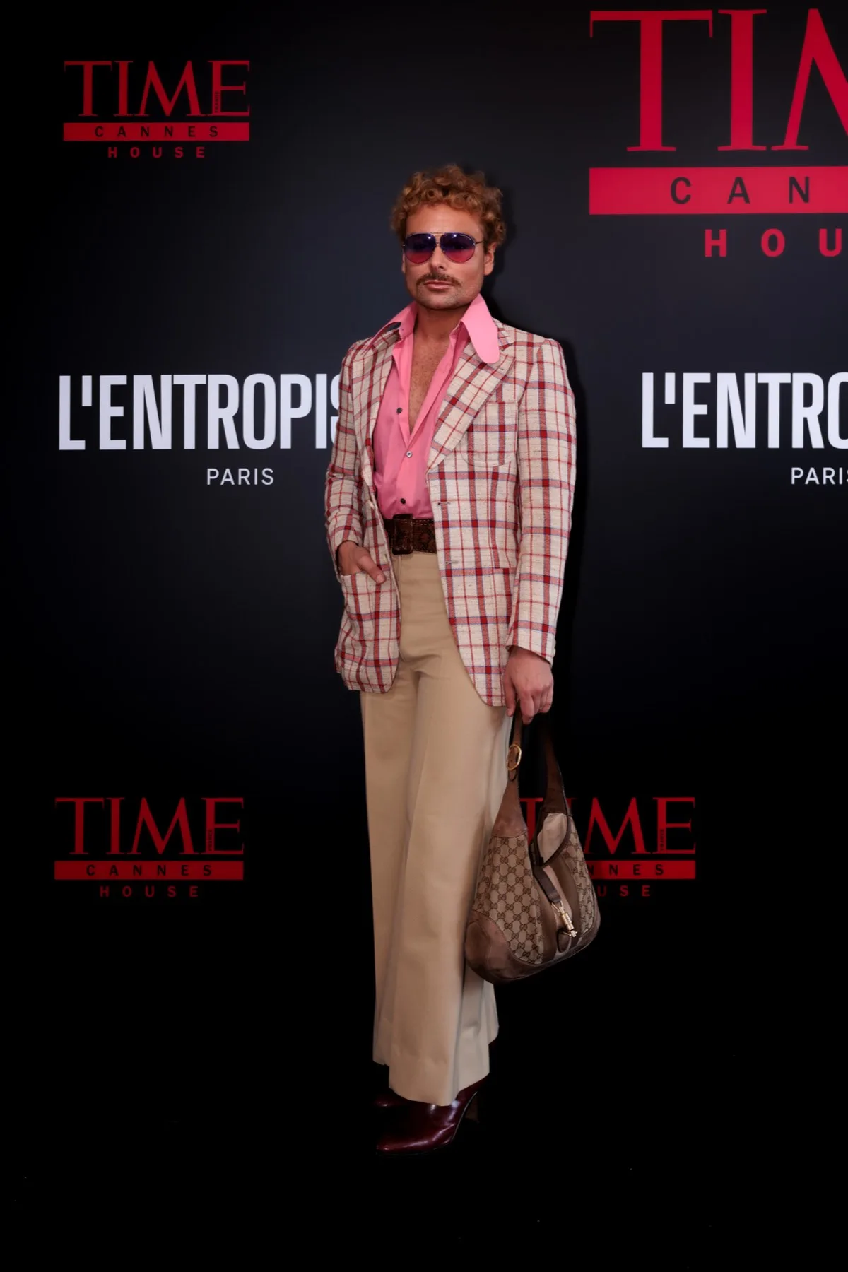 Sur le photocall L’Entropiste de la TIME Cannes House