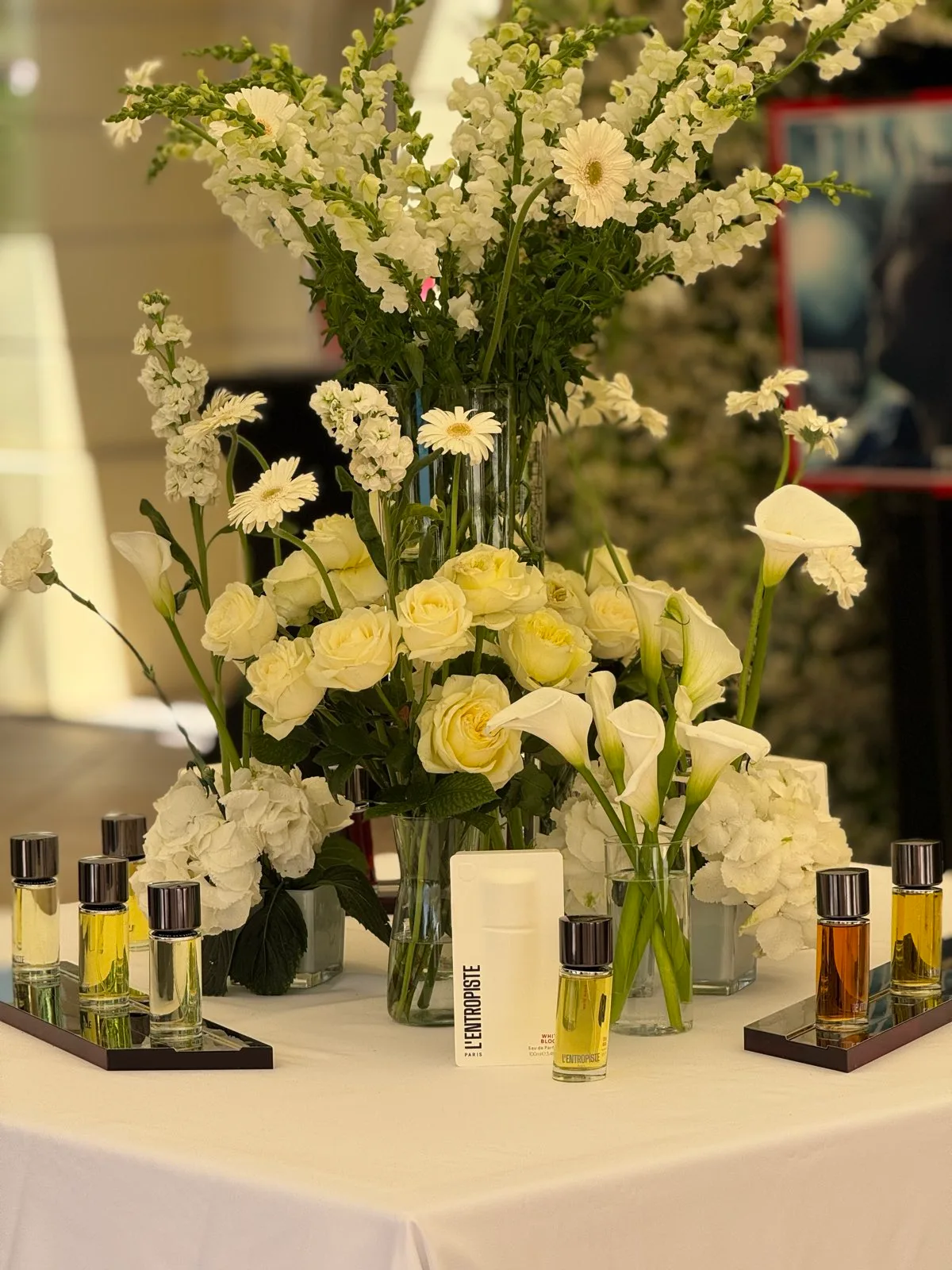 Présentation des parfums L’Entropiste lors d’un événement